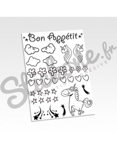 Stickers cookeo licorne 2