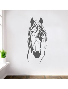 Sticker mural cheval 2