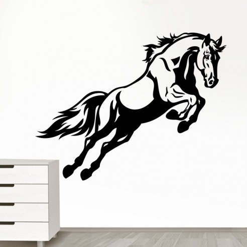 sticker cheval