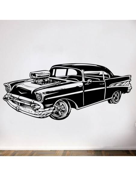 Sticker voiture ancienne