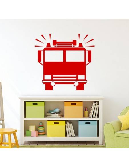 Sticker camion pompier