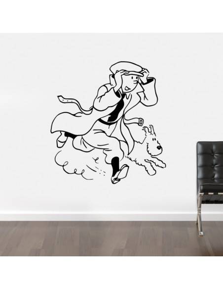 Sticker tintin et milou