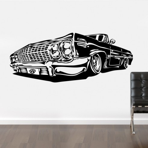 Stickers voiture américaine