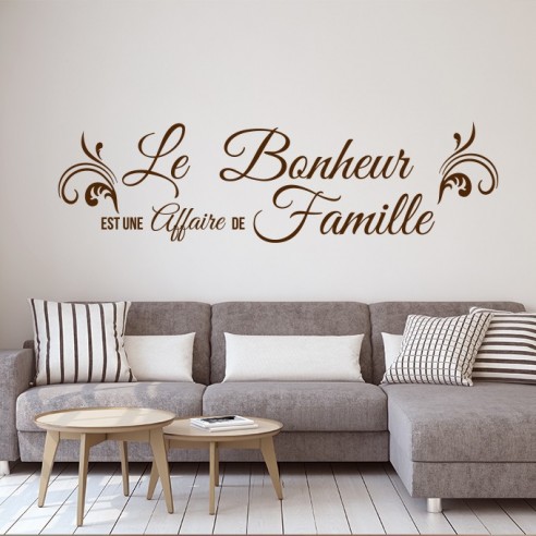 Stickers citation famille