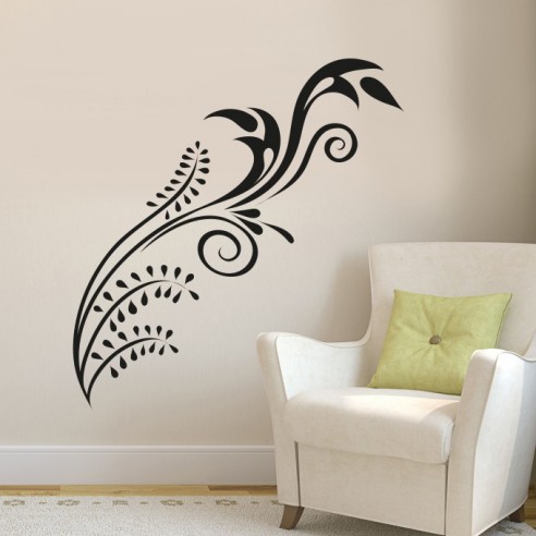 stickers motif floral