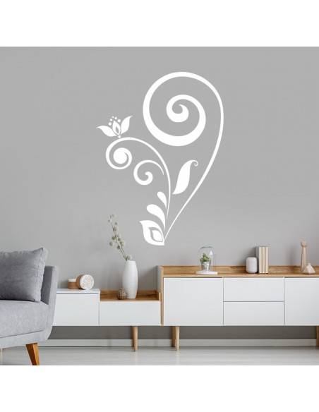 sticker motif floral