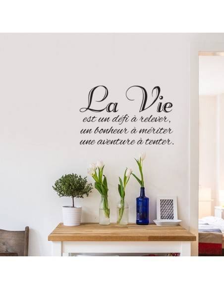 Sticker la vie est un défi à relever