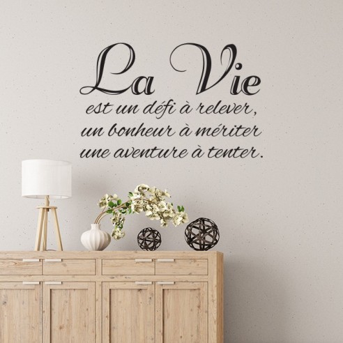 Stickers mruaux citation