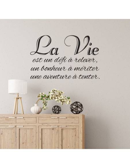 Stickers mruaux citation