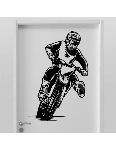 Sticker motocross