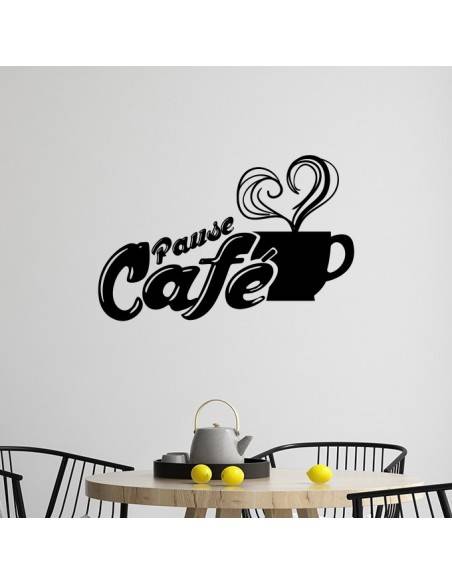 Sticker pause café