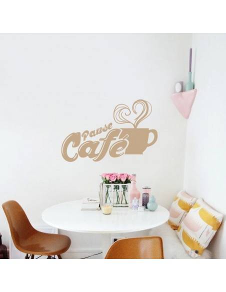 Sticker pause café