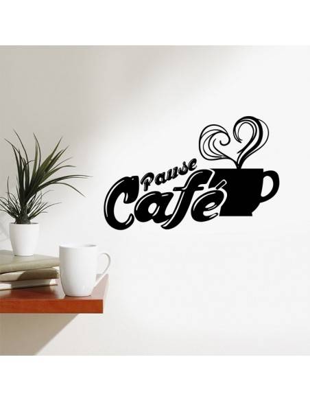 Sticker pause café