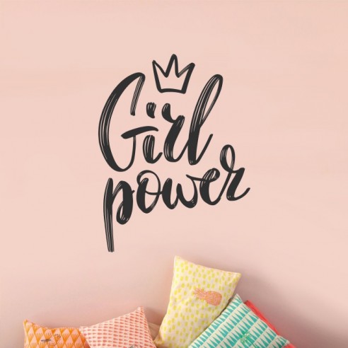 Sticker girl power