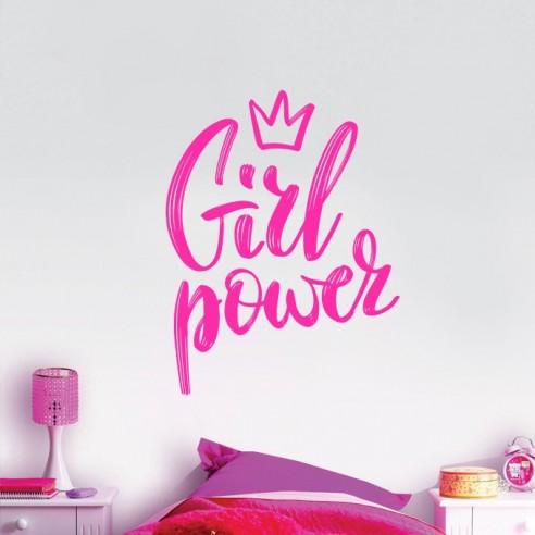 Sticker girl power