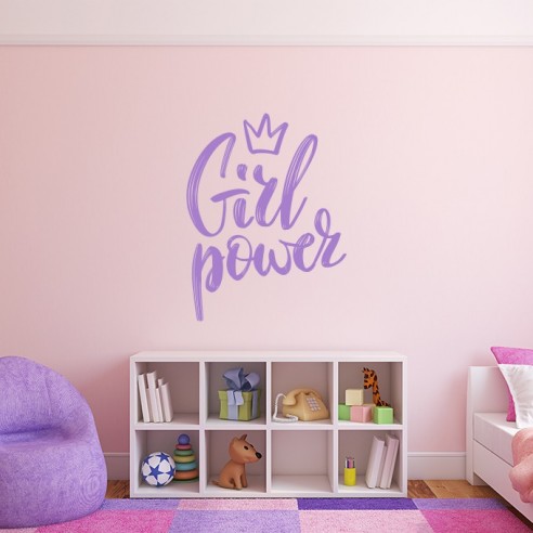 Sticker girl power