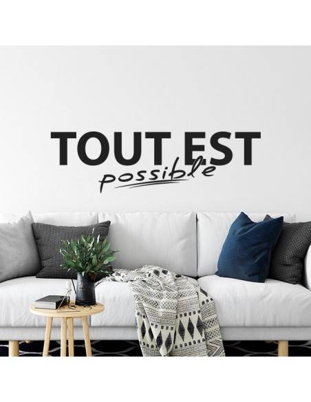 Sticker tout est possible