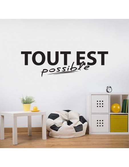 Sticker tout est possible