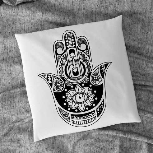 Flock textile mains de fatma