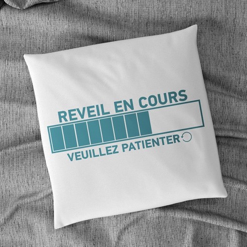 Flock textile réveil en cours