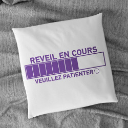 Flock textile réveil en cours