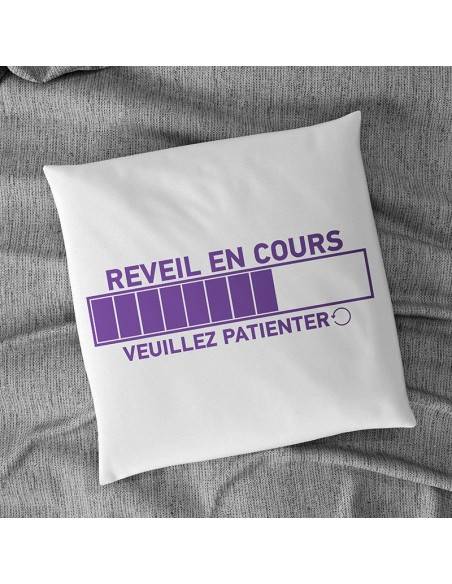 Flock textile réveil en cours