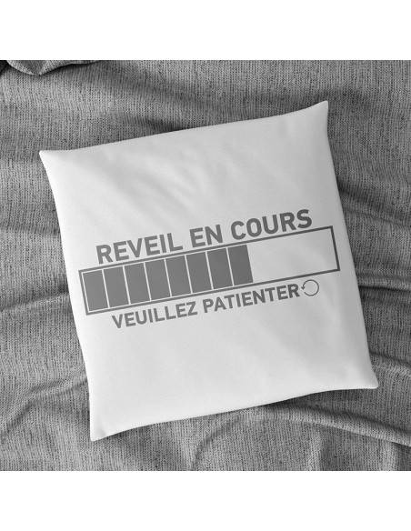 Flock textile réveil en cours