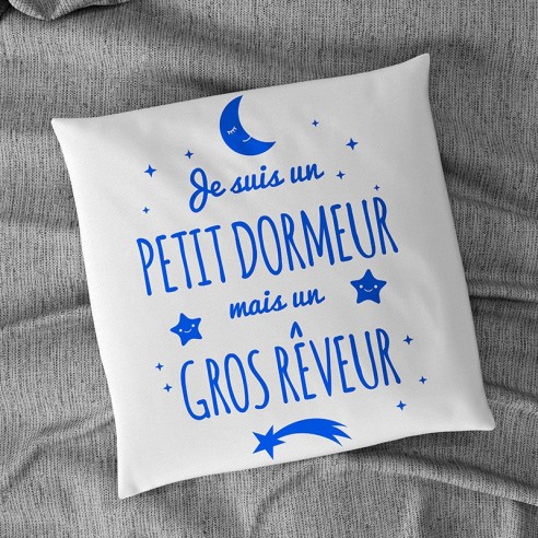 Flock textile enfant petit dormeur