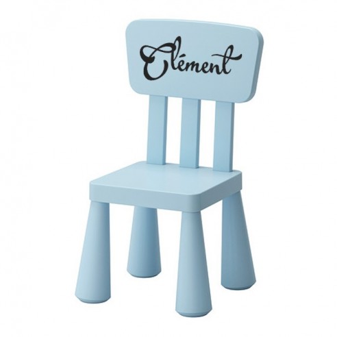 Sticker chaise enfant