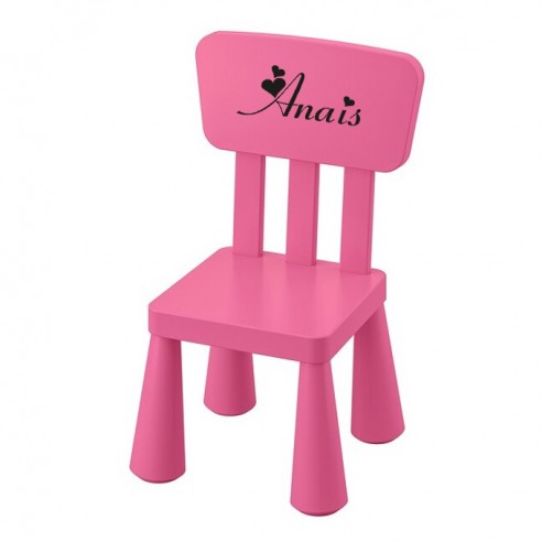 Sticker chaise enfant