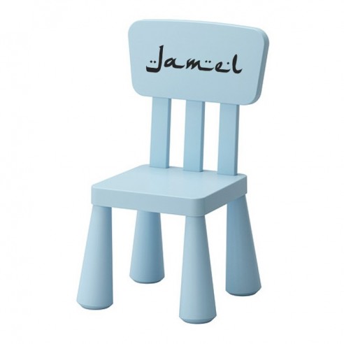 Sticker chaise enfant