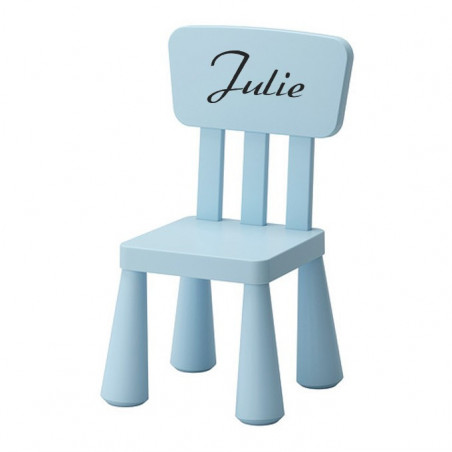 Sticker chaise enfant