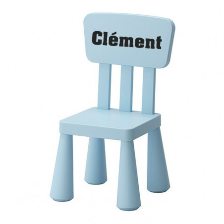Sticker chaise enfant