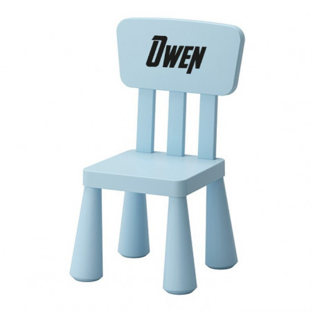 Sticker chaise enfant