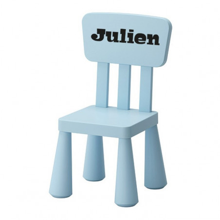 Sticker chaise enfant