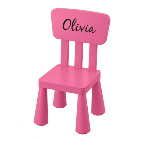 Sticker chaise enfant
