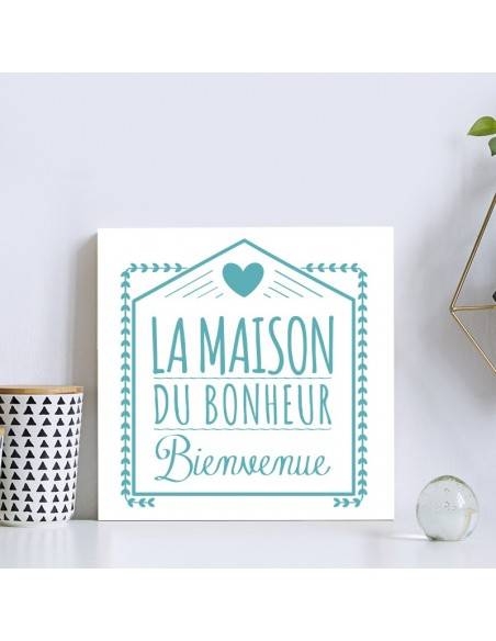 Tableau la maison du bonheur