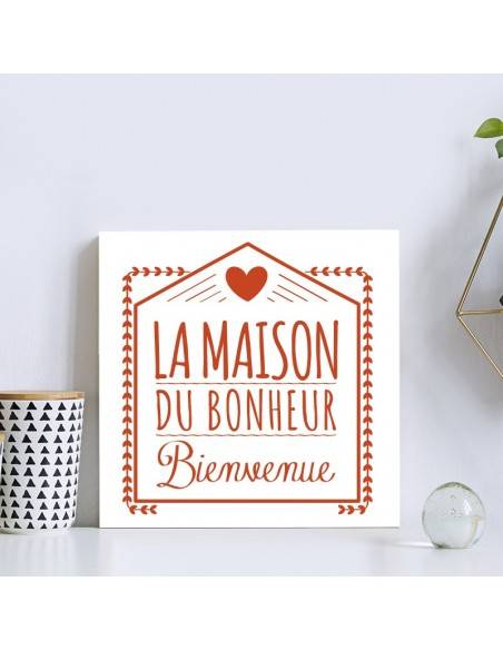 Tableau la maison du bonheur