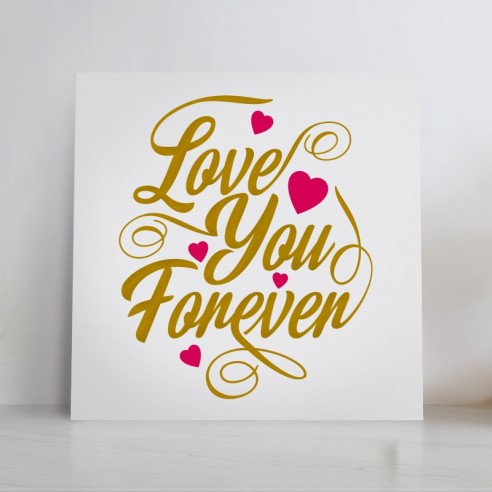 Tableau love you forever