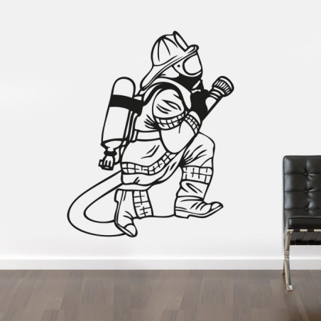 stickers sapeur pompier