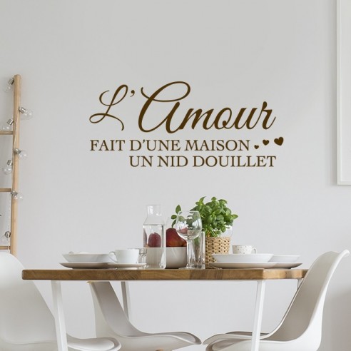 sticker mural citation