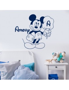 Sticker Mickey personnalisé avec prénomn 2