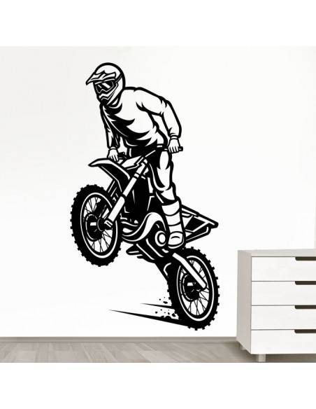 Sticker willing moto cross