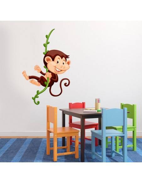 Sticker petit singe