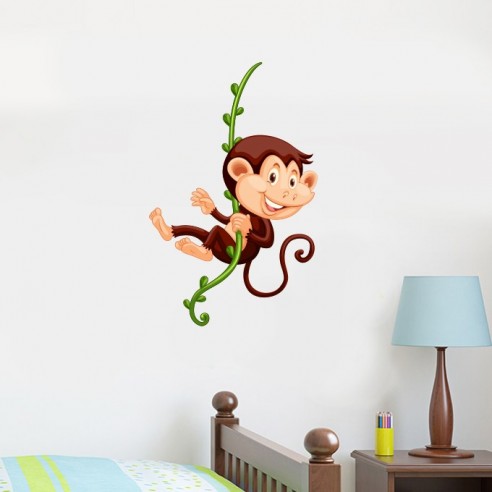 Sticker petit singe