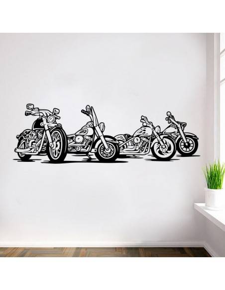 Sticker biker moto choppers
