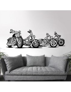 Sticker biker moto choppers 2