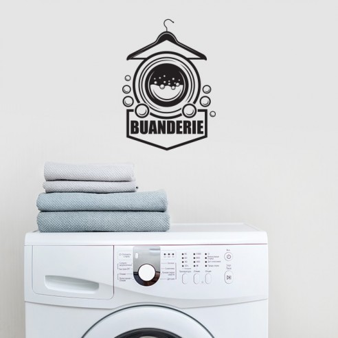 Sticker buanderie