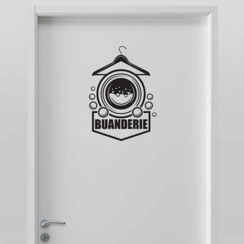 Sticker buanderie