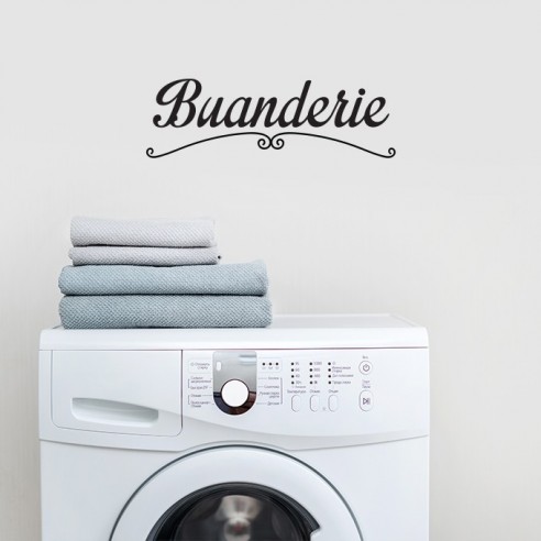 Sticker buanderie